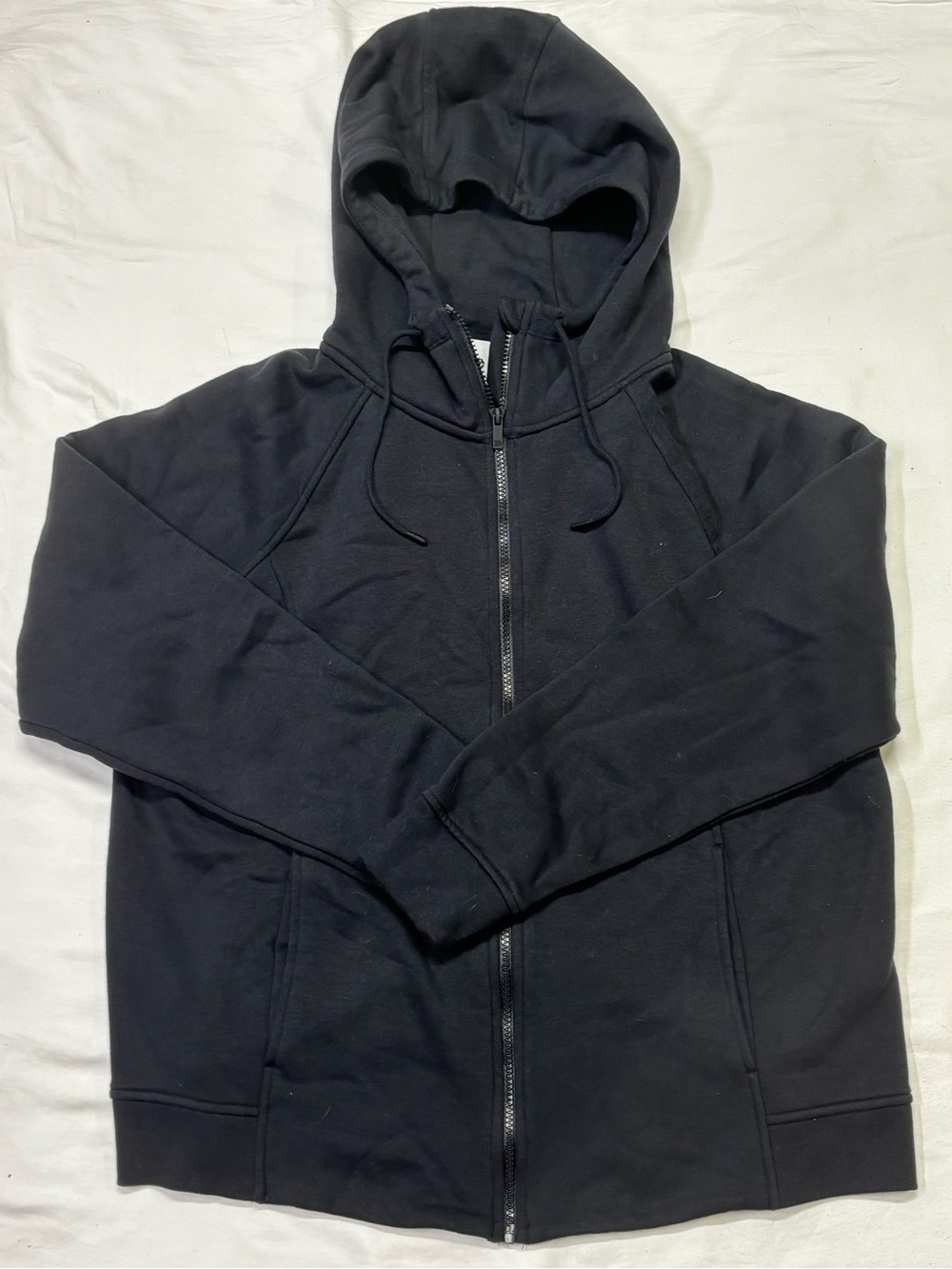 all in motion Men's Black Full-Zip Hooded Sweatshirt